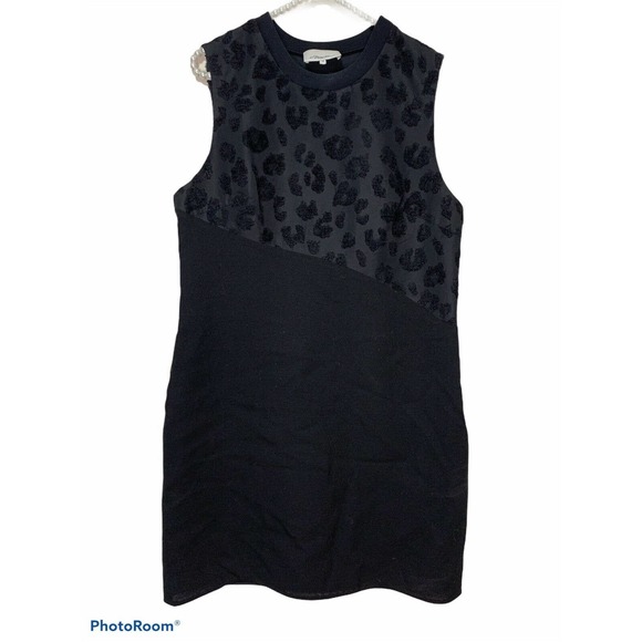 3.1 Phillip Lim Leopard Pattern Sculpted Dress 10 - Picture 2 of 6
